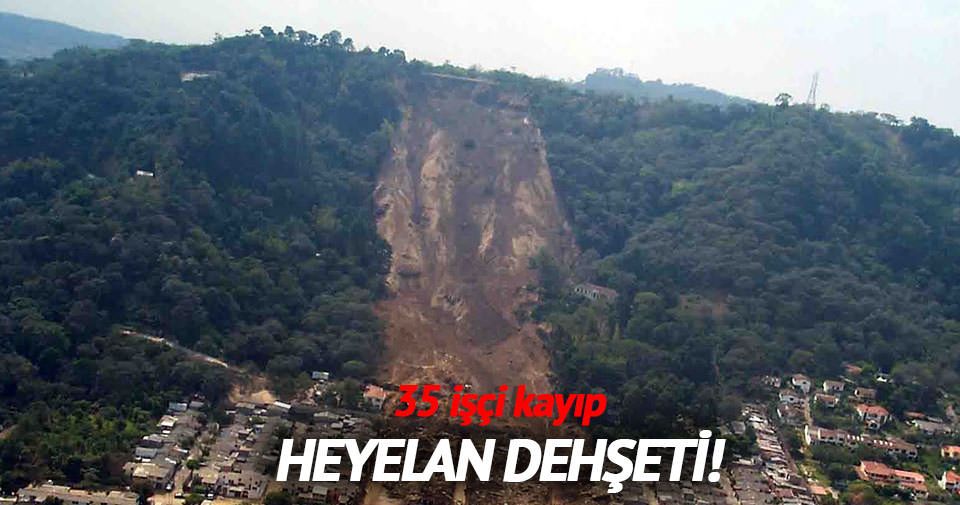 Çin’de heyelan felaketi