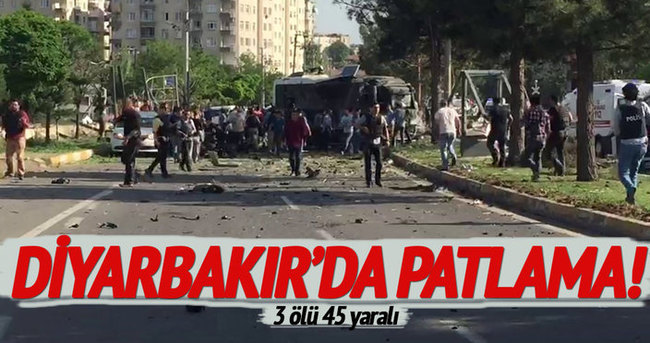 Diyarbakır’da patlama!