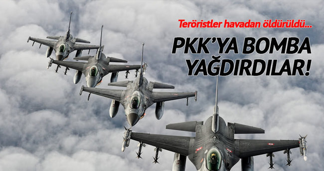 PKK’ya hava harekatı yapıldı
