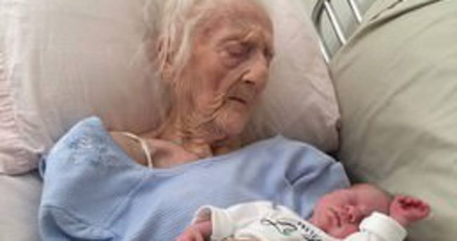 ’101 yaşında anne oldu’ asparagası