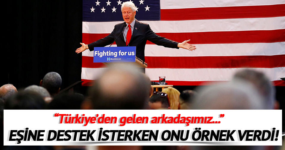 Bill Clinton Hamdi Ulukaya’yı örnek verdi