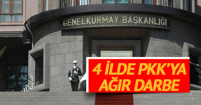 PKK’ya çok ağır darbe!