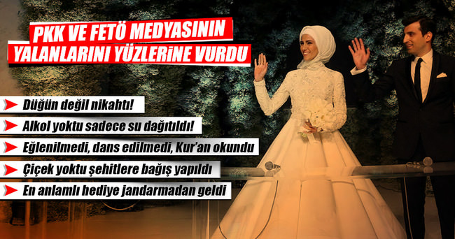 Mevlüt Tezel FETÖ ve PKK medyasının nikah üzerinden uydurduğu yalanları yazdı