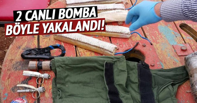 Şanlıurfa’da 2 canlı bomba yakalandı!