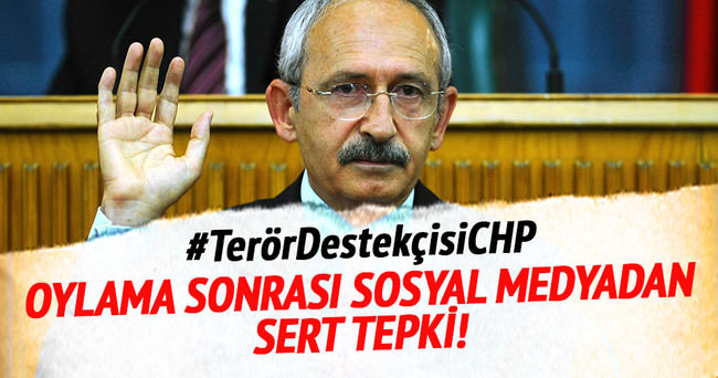 Oylama sonrası CHP’ye sosyal medyadan sert tepki