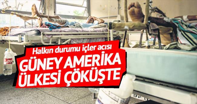 Venezüella çöktü