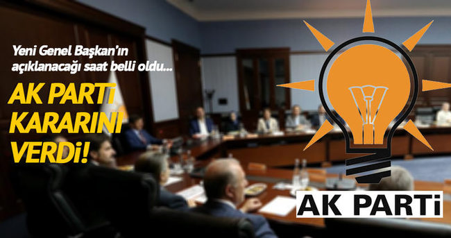 AK Parti’de genel başkan adayı yarın belli olacak