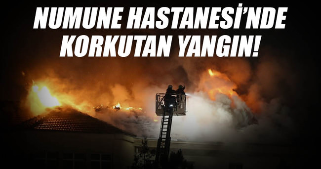 Ankara Numune Hastanesi’nde yangın