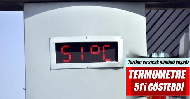 Hindistan’da tarihin en sıcak günü: 51 derece