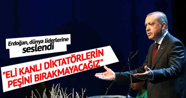 Cumhurbaşkanı Erdoğan: Mazlumlara karşı sorumluluklarımızı unutmamalıyız