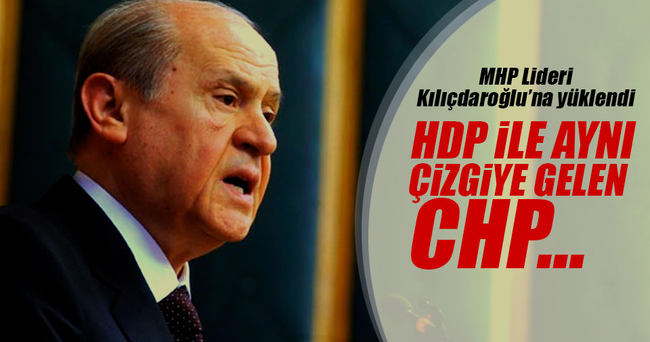 Devlet Bahçeli: CHP ve HDP’nin dokunulmazlık konusunda aynı çizgide durması vahim bir durumdur