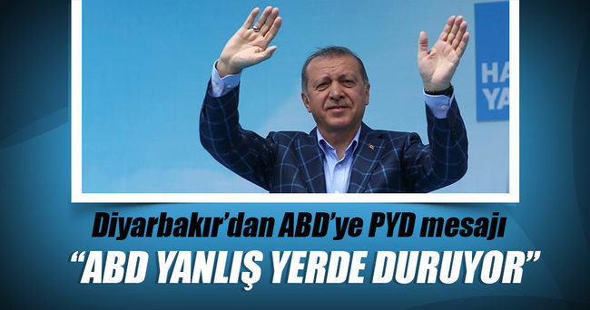 Cumhurbaşkanı Erdoğan: ABD’nin PYD’ye verdiği desteği kınıyorum