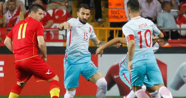 Türkiye - Karadağ maçı özeti
