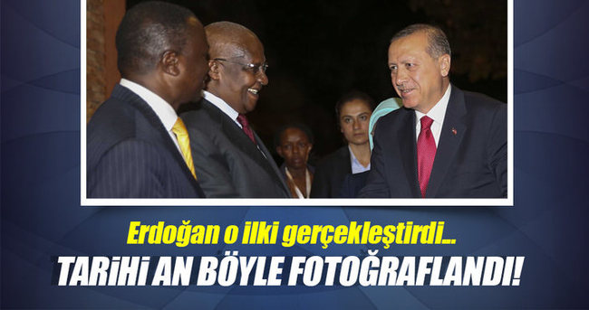 Bir Türk Cumhurbaşkanı ilk kez Uganda’da