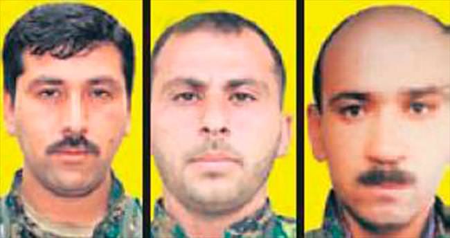 YPG’nin 3 üst düzey ismi öldürüldü