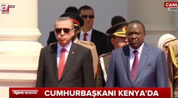 Cumhurbaşkanı Erdoğan Kenya’da