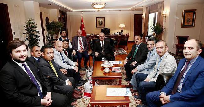Başbakan Yardımcısı Kurtulmuş AYD üyelerini kabul etti