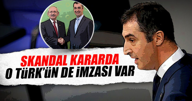 Skandal kararda Cem Özdemir’in de imzası var
