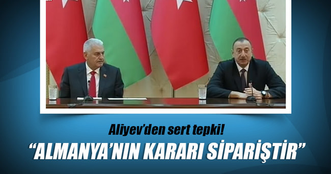 Yıldırım ve Aliyev ortak basın toplantısı düzenledi