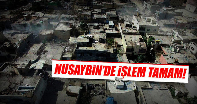 Nusaybin’de operasyon bitti