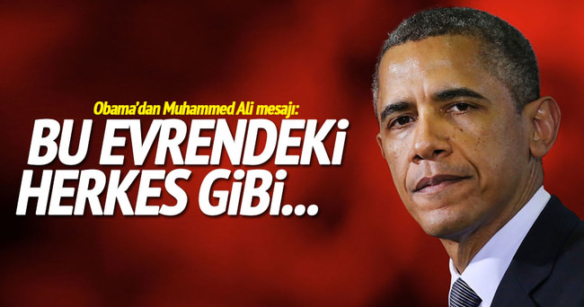 Obama’dan ’’Muhammed Ali’’ mesajı