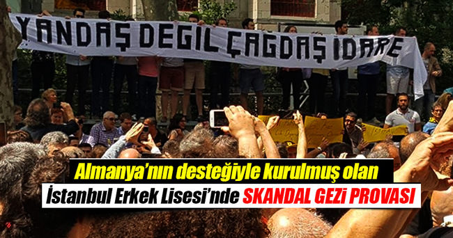 İstanbul Erkek’te Gezi provası
