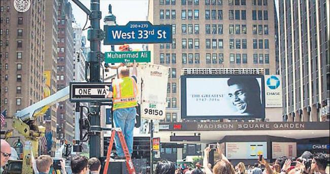 New York’ta Muhammed Ali Caddesi