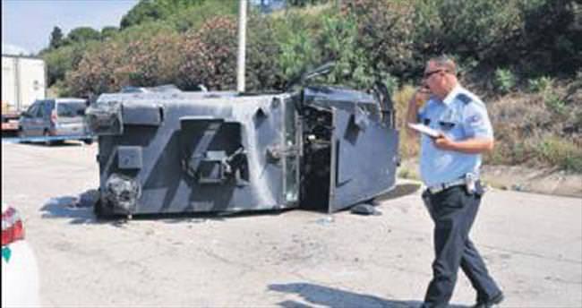 Zırhlı araç devrildi: 2’si ağır 3 polis yaralı