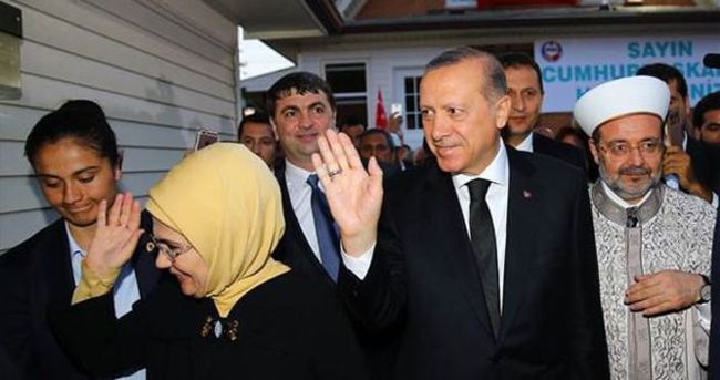 Cumhurbaşkanı Erdoğan ABD’den ayrıldı