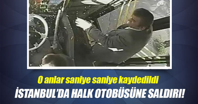 Sultanbeyli’de halk otobüsüne saldırı!