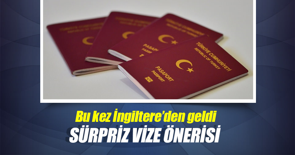 Yeşil pasaportlu Türkler için İngiltere’ye vizesiz giriş teklifi