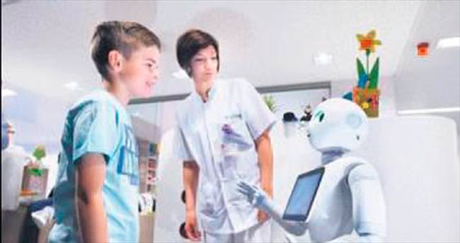 Belçika’da hastaları robotlar karşılayacak