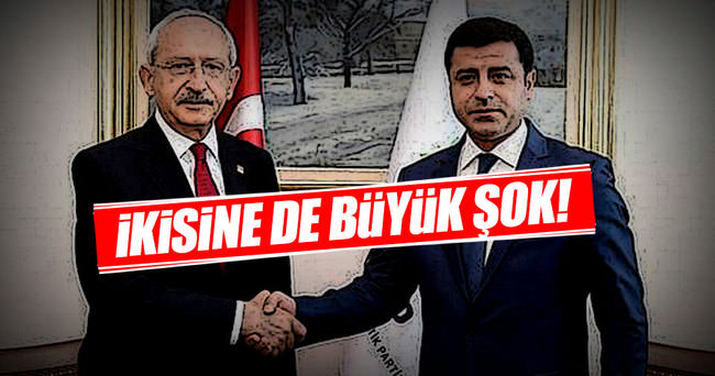 Kılıcdaroğlu ve Demirtaş’a şok!
