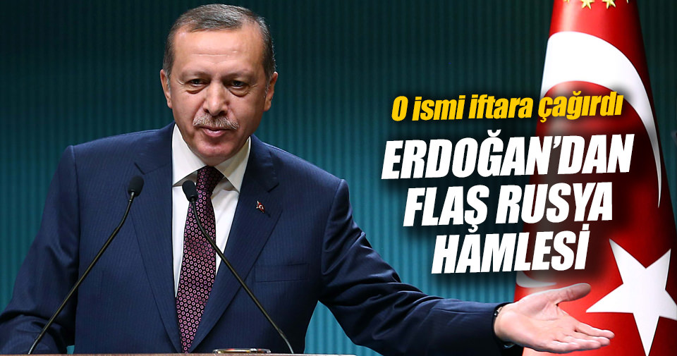 Cumhurbaşkanı Erdoğan’dan flaş Rusya hamlesi
