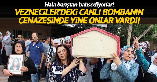 Diyarbakır’da canlı bombaya tören yapıldı!