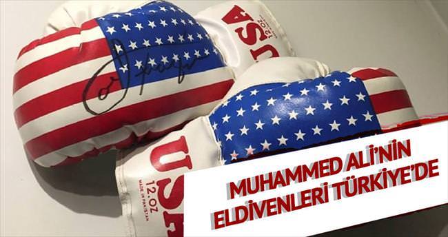 Muhammed Ali’nin eldivenleri Türkiye’de