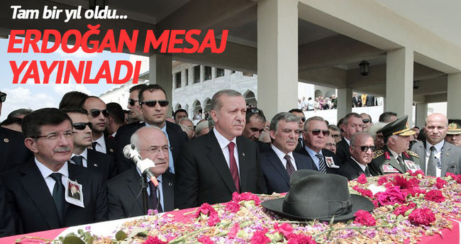 Cumhurbaşkanı Erdoğan Demirel’in ölüm yıldönümü için mesaj yayınladı