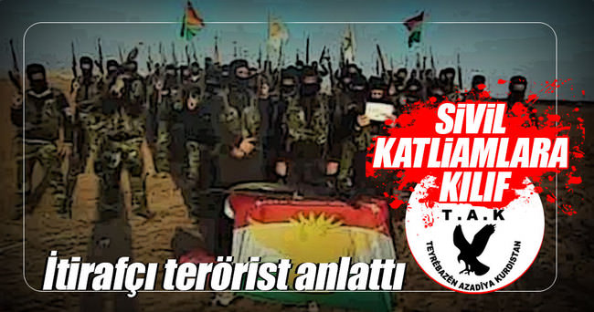 PKK terörist kimliğini ’TAK’ ile silmeye çalışıyor