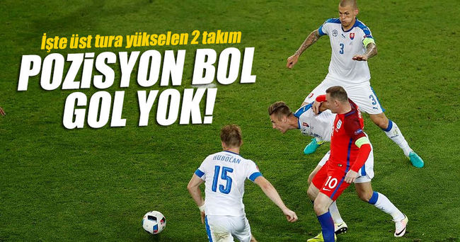 Slovakya - İngiltere maç sonucu