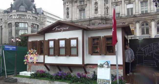 Paris’in Avrupa Meydanı’nda Safranbolu evi