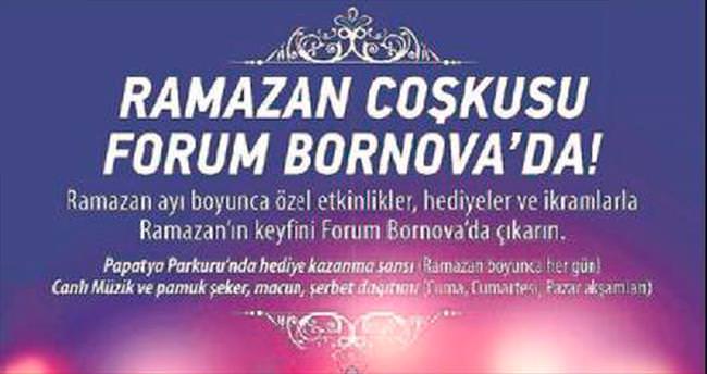 Forum Bornova’da Ramazan şenliği