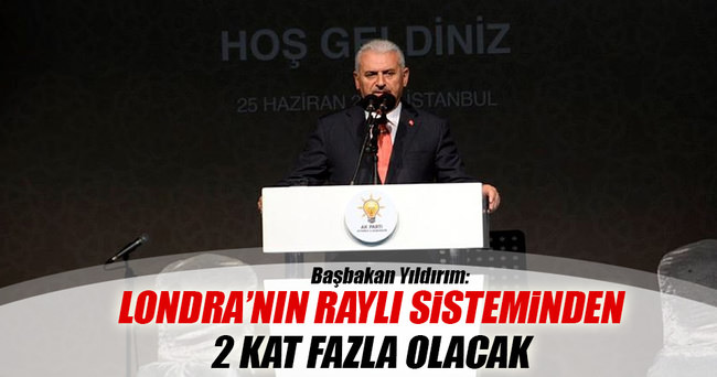 Başbakan Yıldırım İstanbul’da konuştu