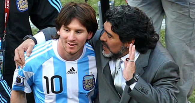 Maradona: Messi kalmalı