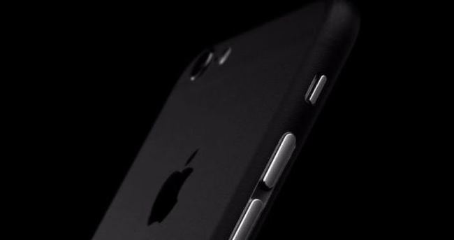 iPhone 7’de siyah seçenek