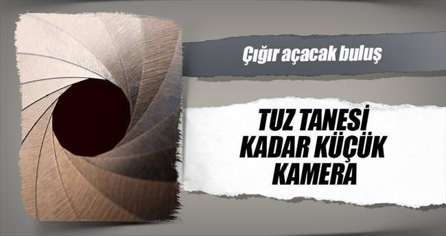 Tuz tanesi kadar küçük kamera