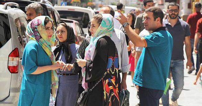 İranlı turistler ’erken bayram’ yaşattı