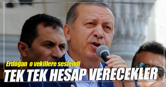 Cumhurbaşkanı Erdoğan fezlekesi olan HDP’li vekillere seslendi