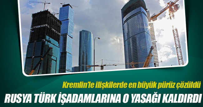 Türk inşaat firmaları Rusya’dan davet aldı