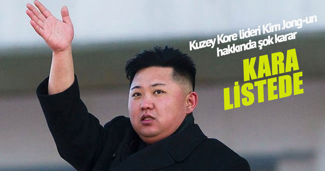 ABD, Kuzey Kore lideri Kim Jong-un’u kara listeye aldı