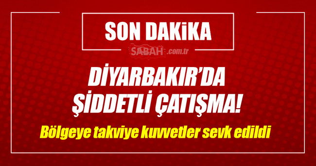 Diyarbakır’da yol kesen PKK’lı teröristlerle şiddetli çatışma!
